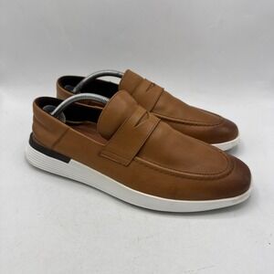 Wolf‎ and Shepherd Crossover Loafer Shoes Mens 11.5 Brown Leather Penny